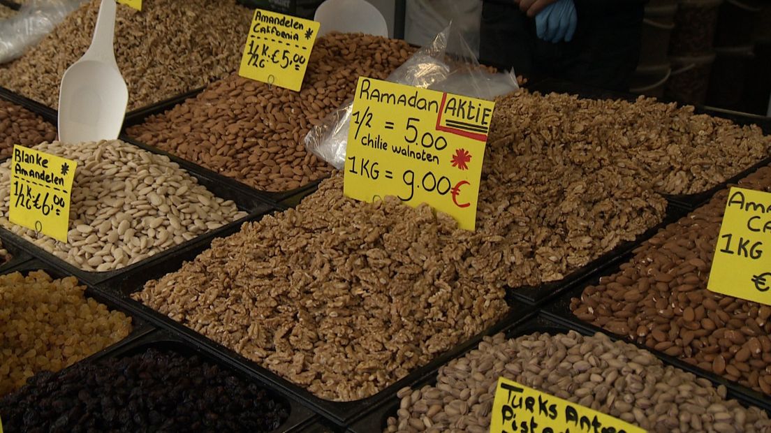 Kortingen op de markt door de ramadan