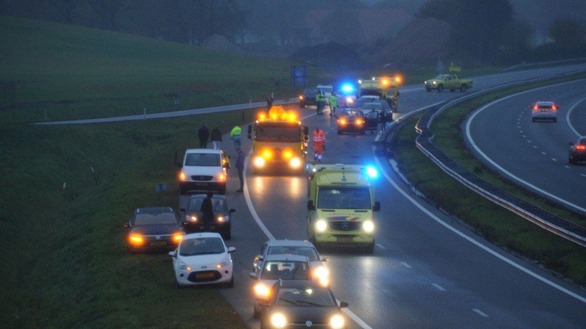 File tussen Stad en Hoogezand na ongeval bij Westerbroek (update)