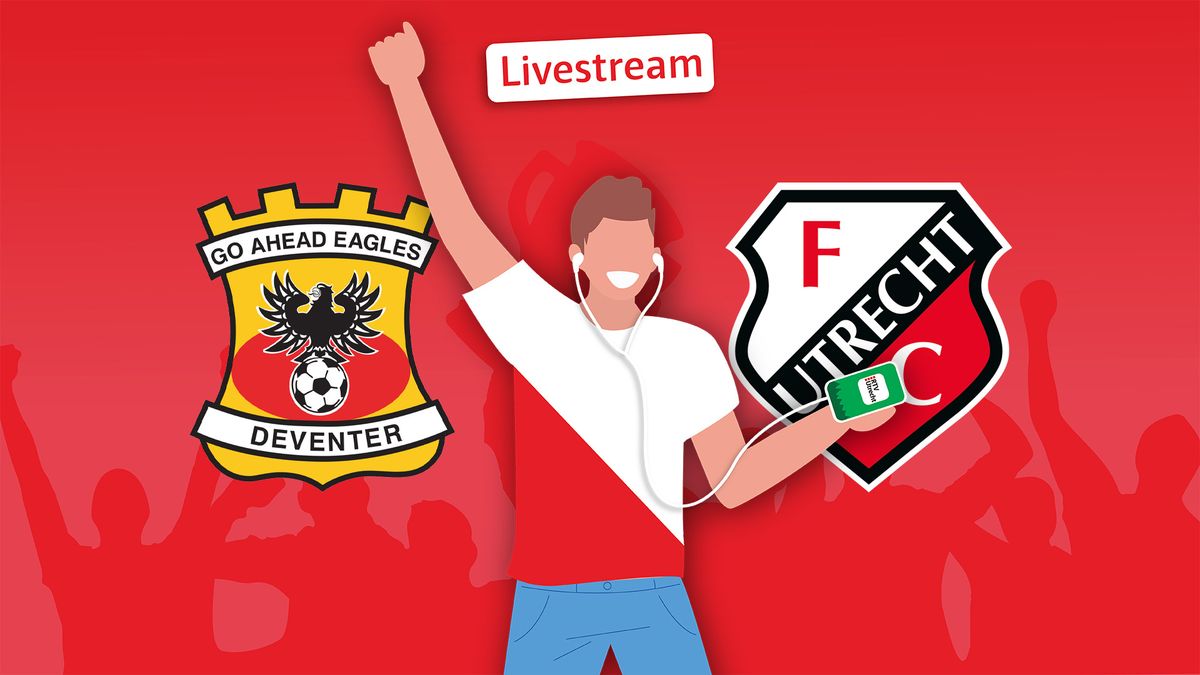 Livestream Go Ahead Eagles - FC Utrecht | Luister nu live! | FC Utrecht leidt bij rust met 0-1