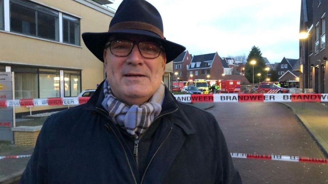 Burgemeester Henny van Kooten.