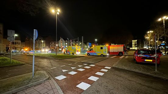 Aanrijding op het spoor vlak naast station Heerlen. Aanrijding op het spoor vlak naast station Heerlen.