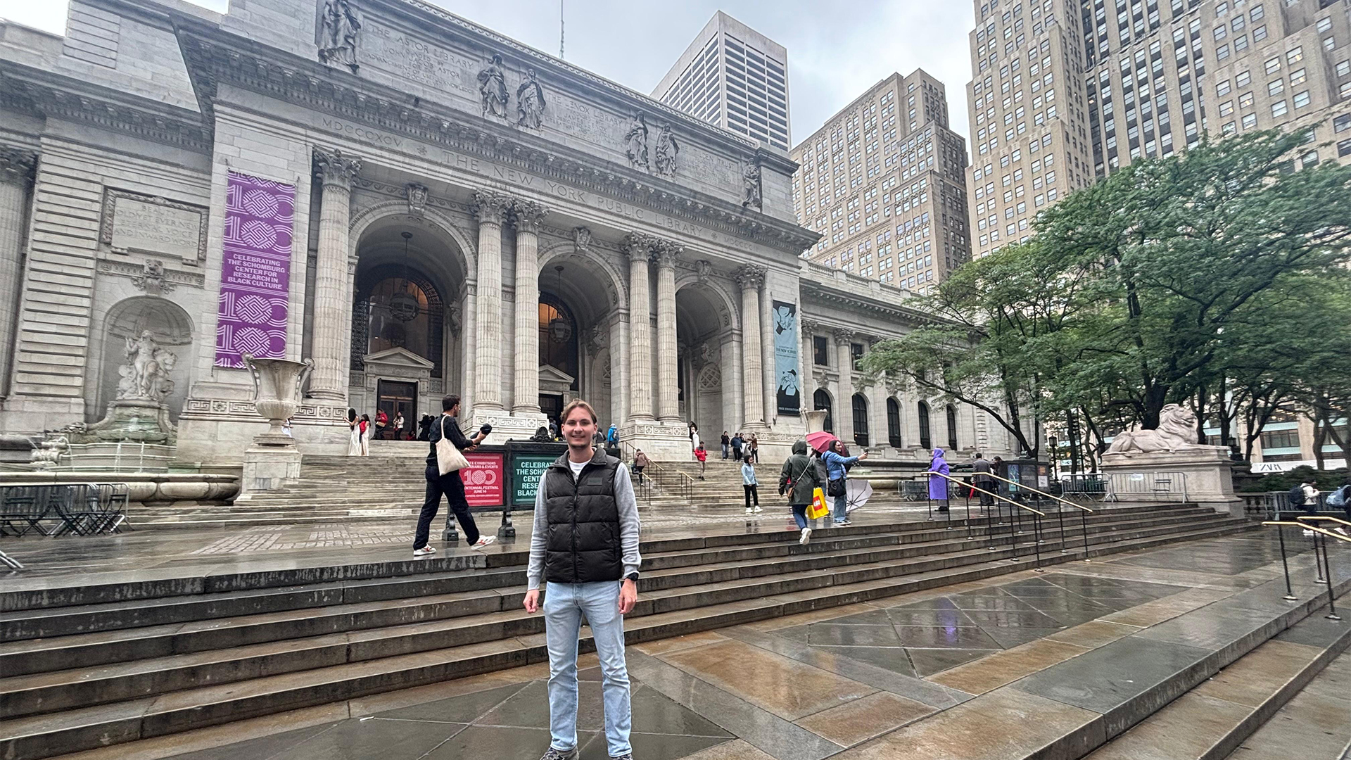 Serne foar de ferneamde biblioteek, de New York Public Library