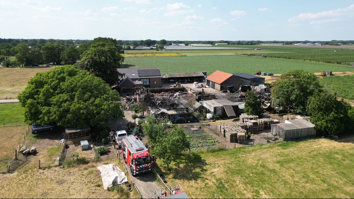 Brand Melderslo opnieuw opgelaaid