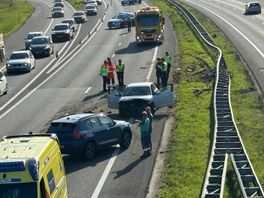 112 Nieuws: Vanochtend aanrijding op de A1, vanmiddag verkeershinder verwacht
