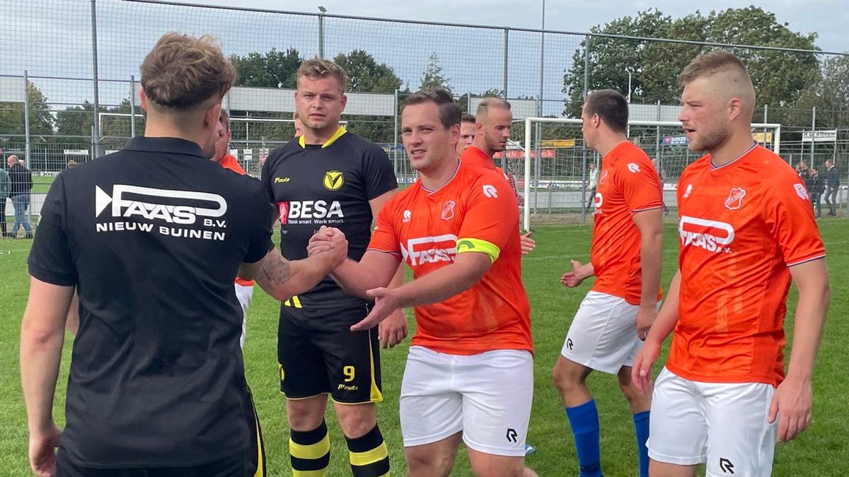 Nieuw Buinen en Bargeres beleven perfecte seizoenstart, KSC en Wapserveen wachten nog op eerste punt