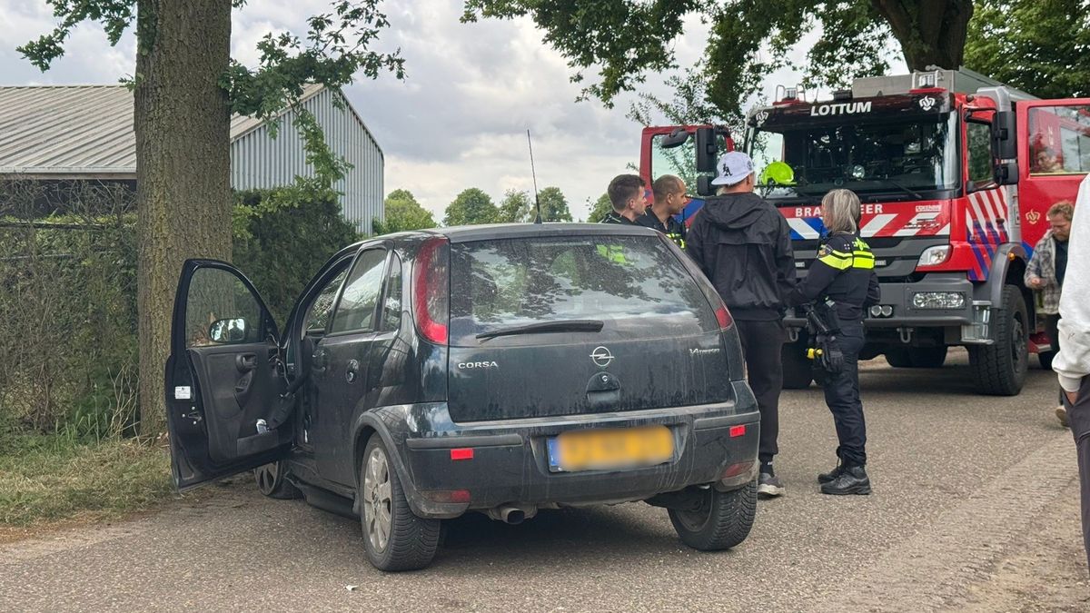 Eenzijdig ongeval Lottum: bestuurder opgepakt
