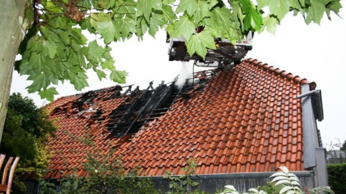 Brand in woonboerderij in Bennekom