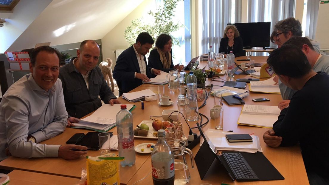Onderhandelaars voor nieuwe Haagse coalitie aan het werk