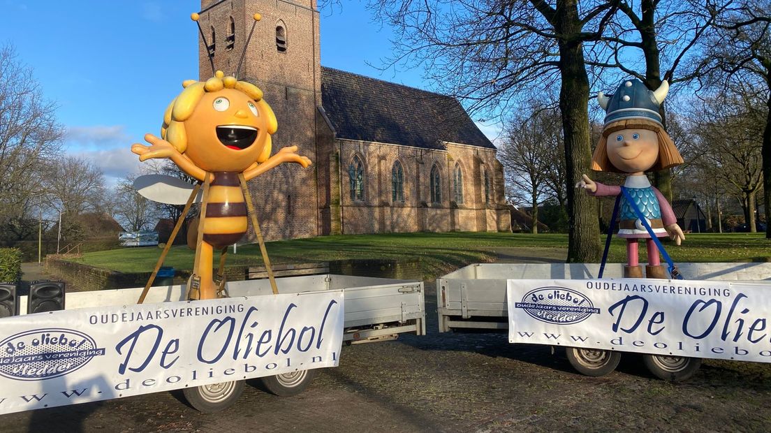 Maya en Wickie waren ontvoerd naar Vledder