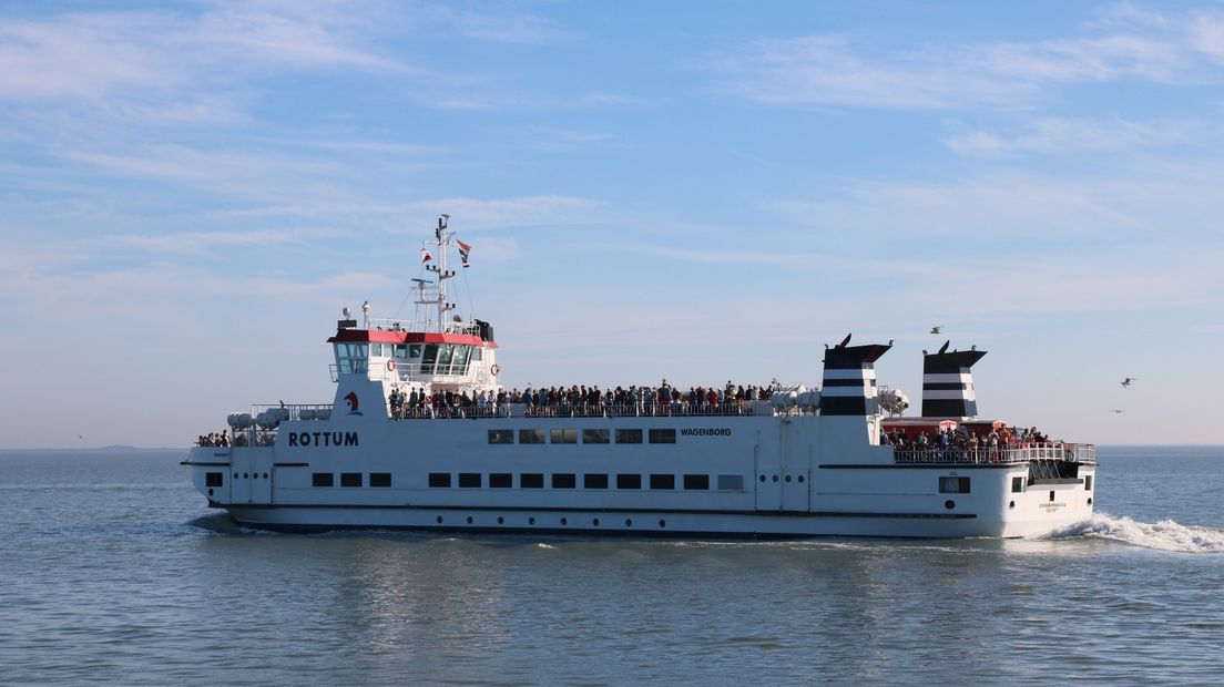 De boot naar Schiermonnikoog