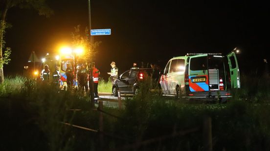 Bestuurder doorgereden na zwaar ongeval. Bestuurder doorgereden na zwaar ongeval.