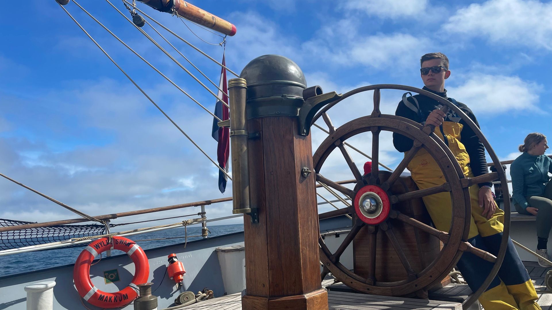 Aan boord bij De Wylde Swan