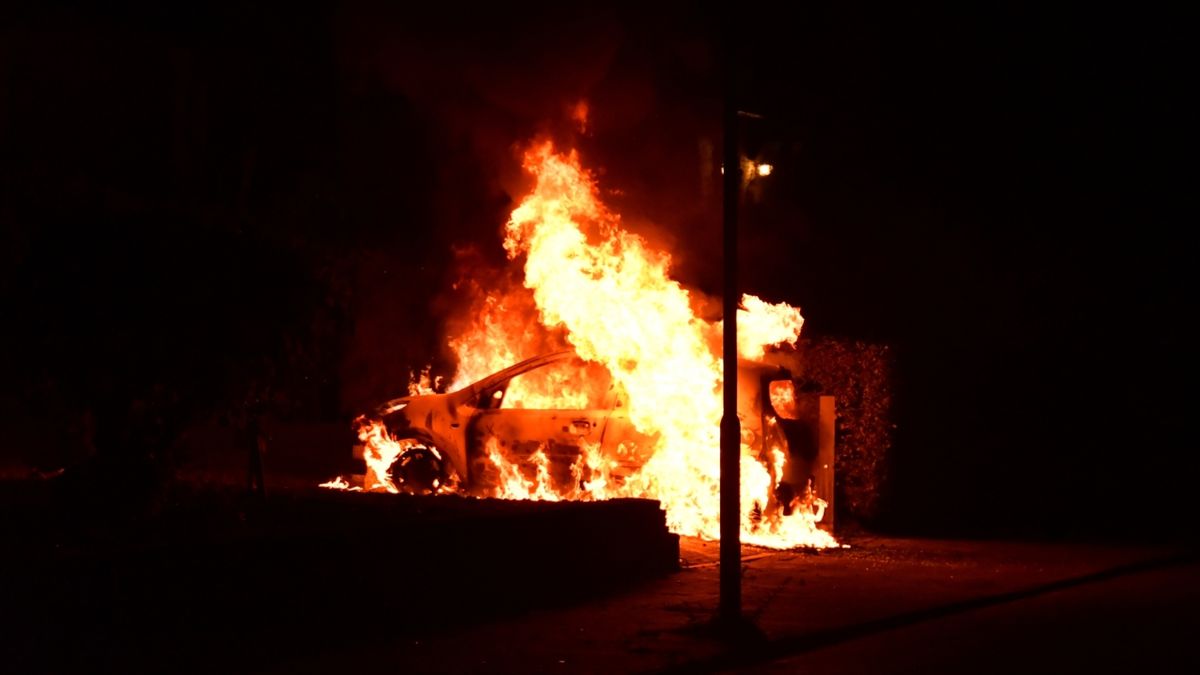 Opnieuw auto uitgebrand in Wellerlooi