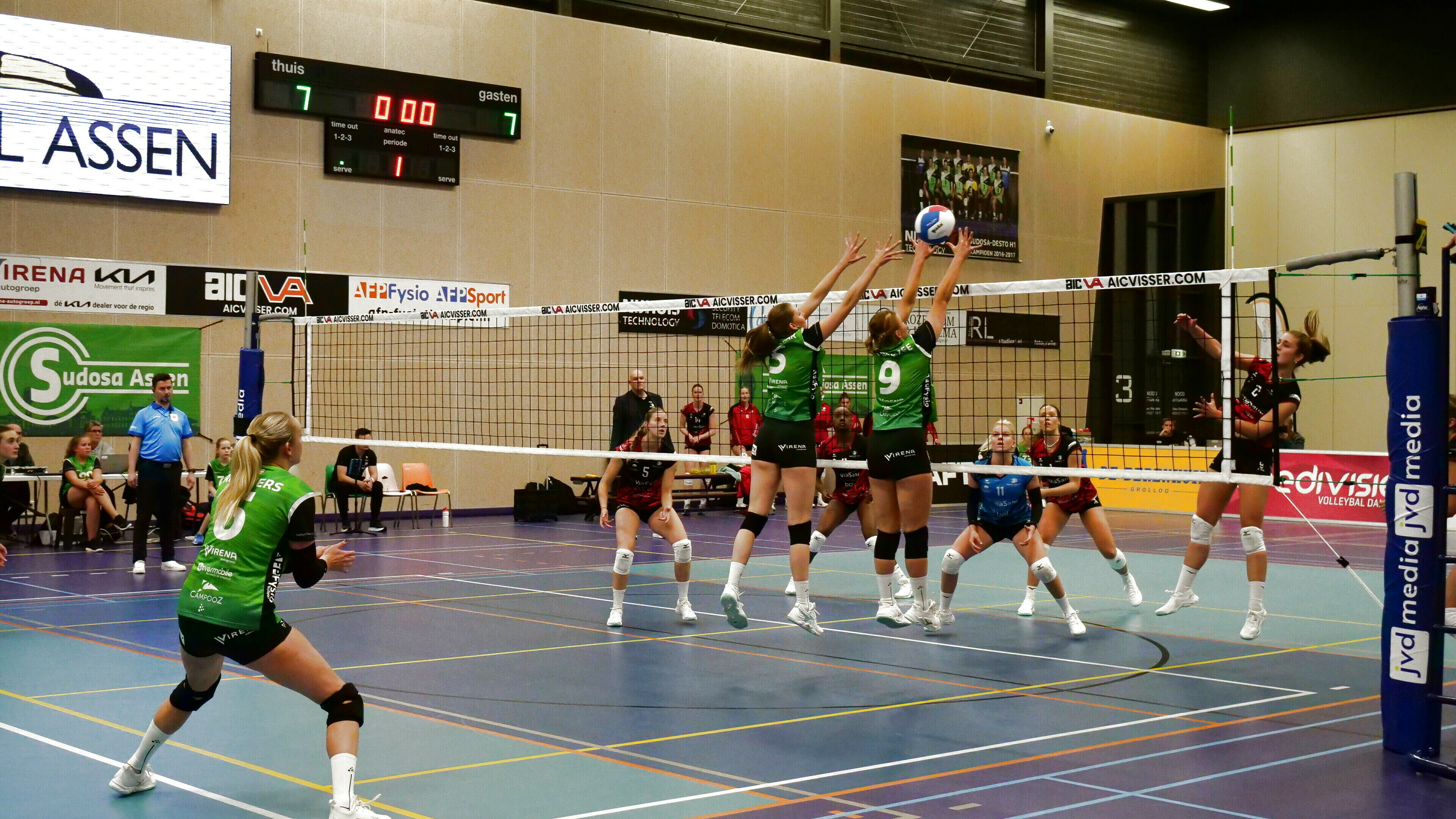 Sudosa boekt knappe thuiszege tegen Draisma Dynamo: ‘We moeten erin blijven geloven’