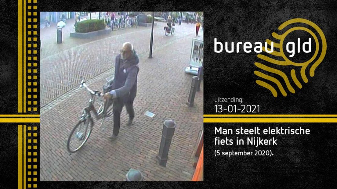 Wie is deze fietsendief in Nijkerk?