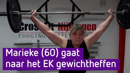 Marieke (60) gaat naar het EK gewichtheffen