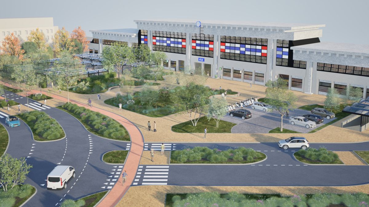 Meer groen en toch een bovengrondse fietsenstalling bij station Goes