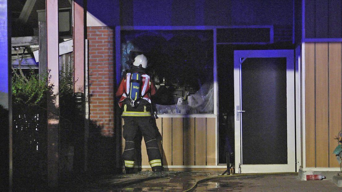 Er raakten geen gewonden bij de brand (Rechten: Persbureau Meter)