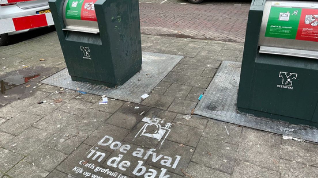 Ondergrondse afvalcontainers
