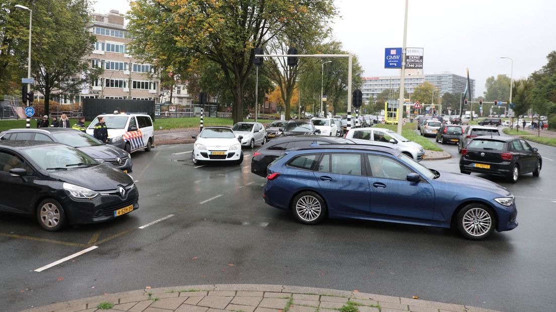 Verkeer in de omgeving moet omkeren