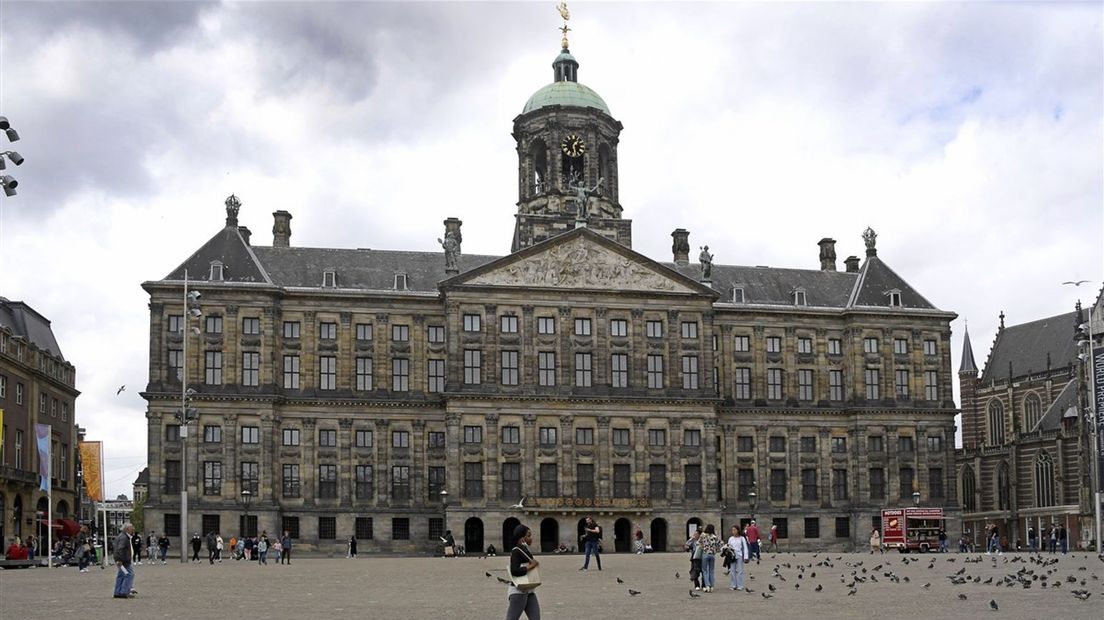 Het Paleis op de Dam, het vroegere stadhuis van Amsterdam