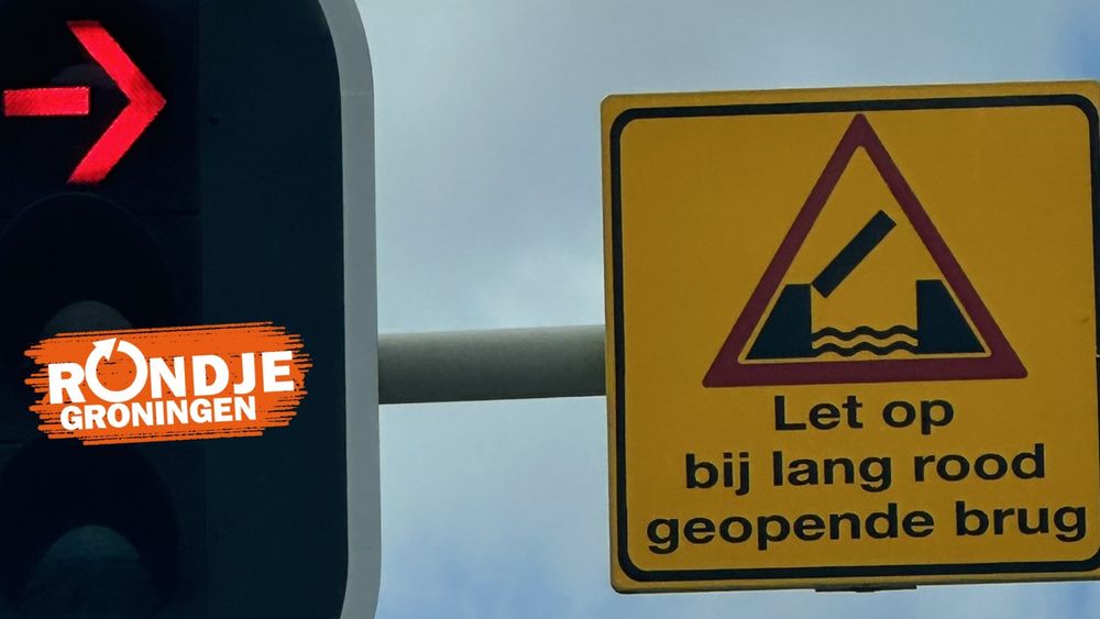 Rondje Groningen: Wat is een lang rood geopende brug? - RTV Noord