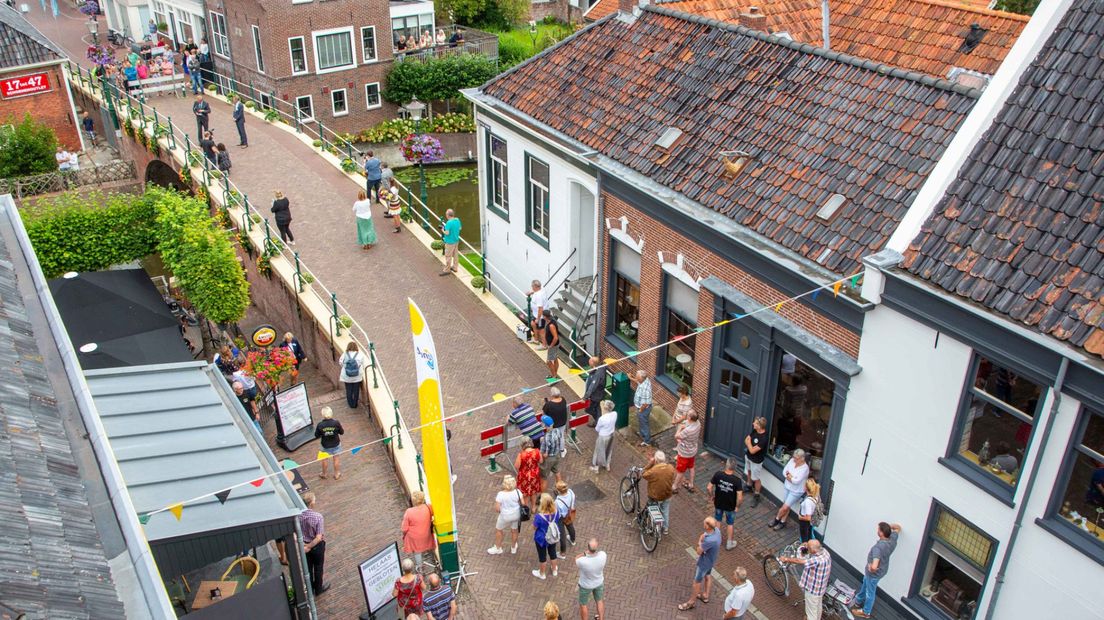 De huldiging van Winsum als 'Allermooiste dorp van Nederland'