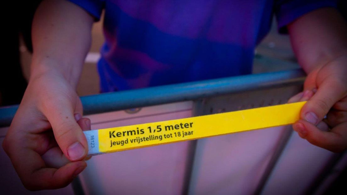 Jeugd is op de kermis vrijgesteld van de 1,5 meter regel