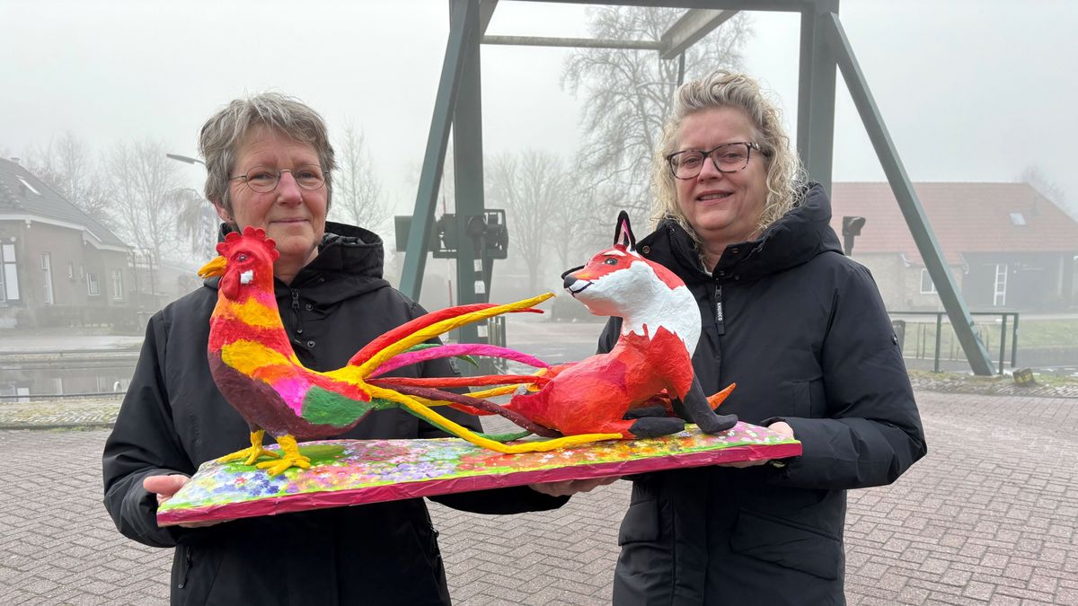 Inwoners van Lippenhuizen presenteren maquettes voor eerste bloemencorso na tien jaar