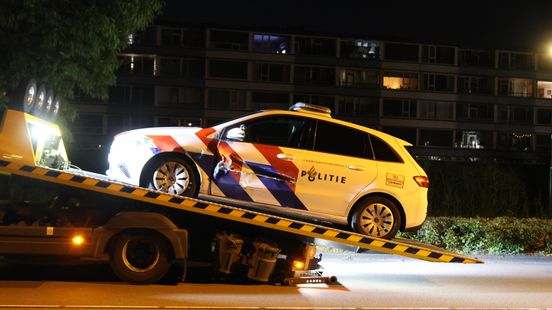 Botsing met politieauto | Vuurwapen op snelweg. Botsing met politieauto | Vuurwapen op snelweg.