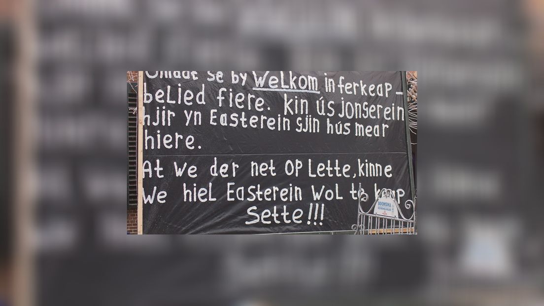 Protest fan de jongerein
