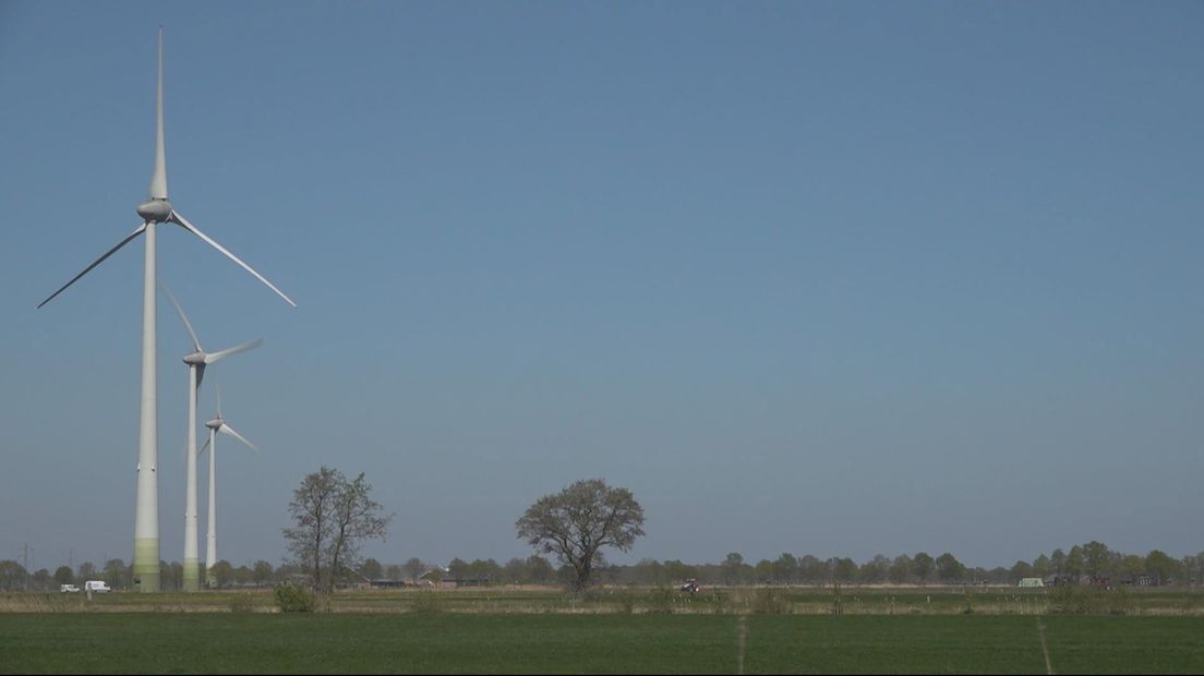 Windmolens bij Nieuwleusen