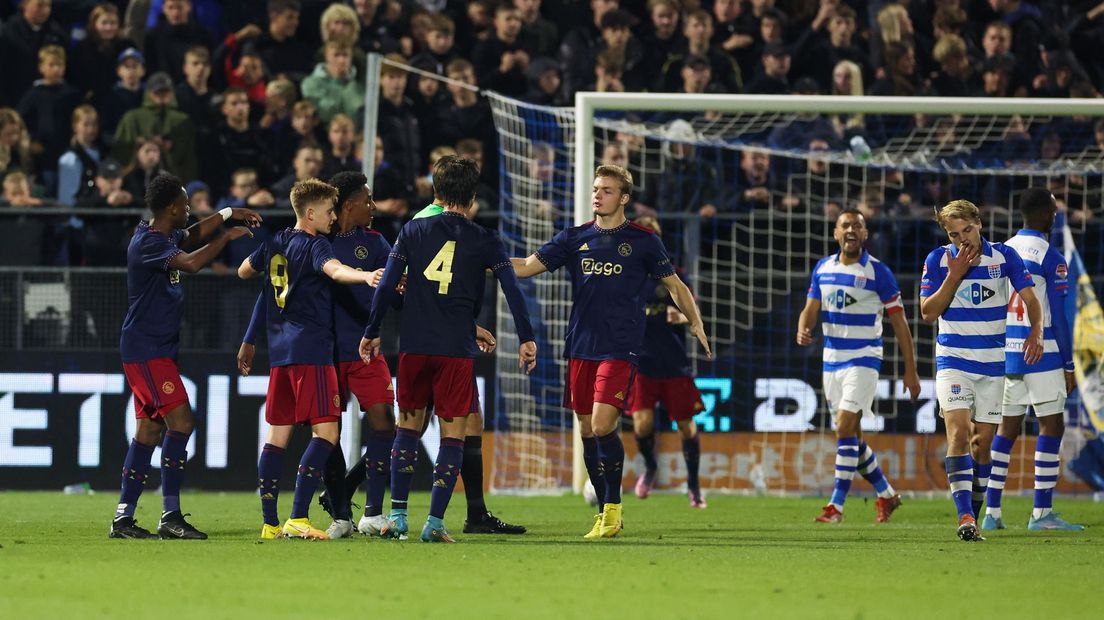 Jong Ajax snoepte PEC Zwolle eerder dit seizoen een punt af in het MAC3Park Stadion