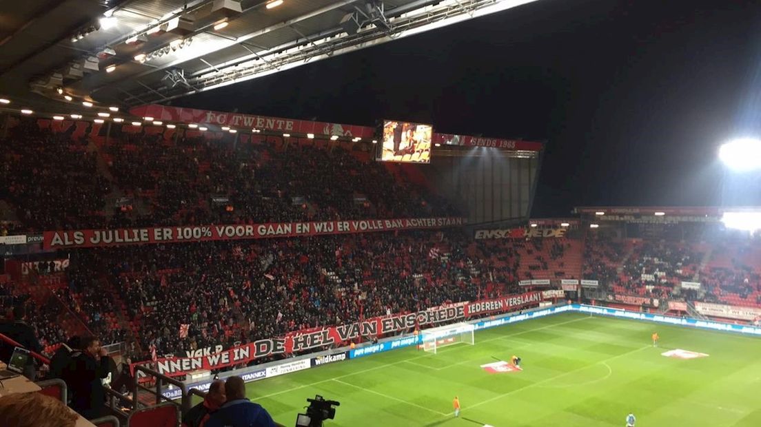 sfeeractie supporters FC Twente