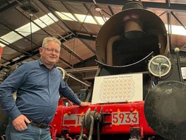 Veteraan Oostfront moet weer de baan op: treintje van 135 ton en 1600 PK