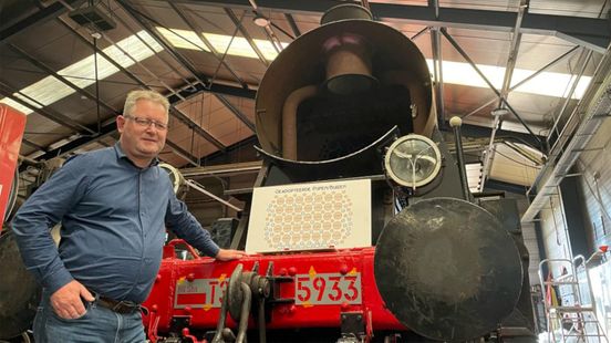 Veteraan Oostfront moet weer de baan op: treintje van 135 ton en 1600 PK