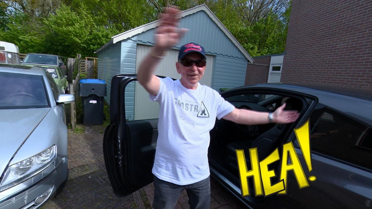 HEA! Andries Wedzinga is dol op tirol