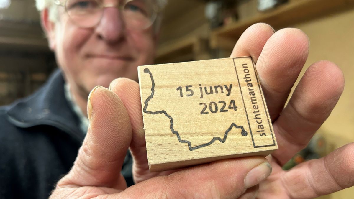 Dit is het nieuwe, duurzame aandenken voor de Slachtemarathon
