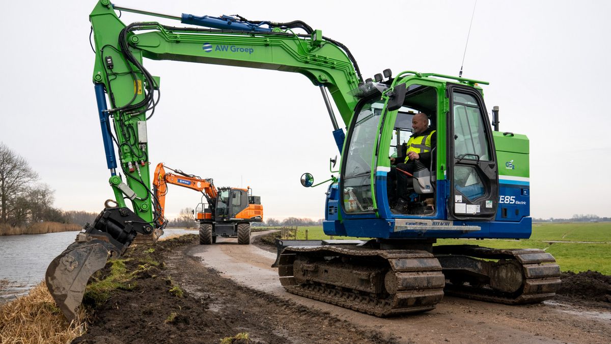 Dijk wordt verhoogd en moet dorpen beschermen tegen extreem noodweer
