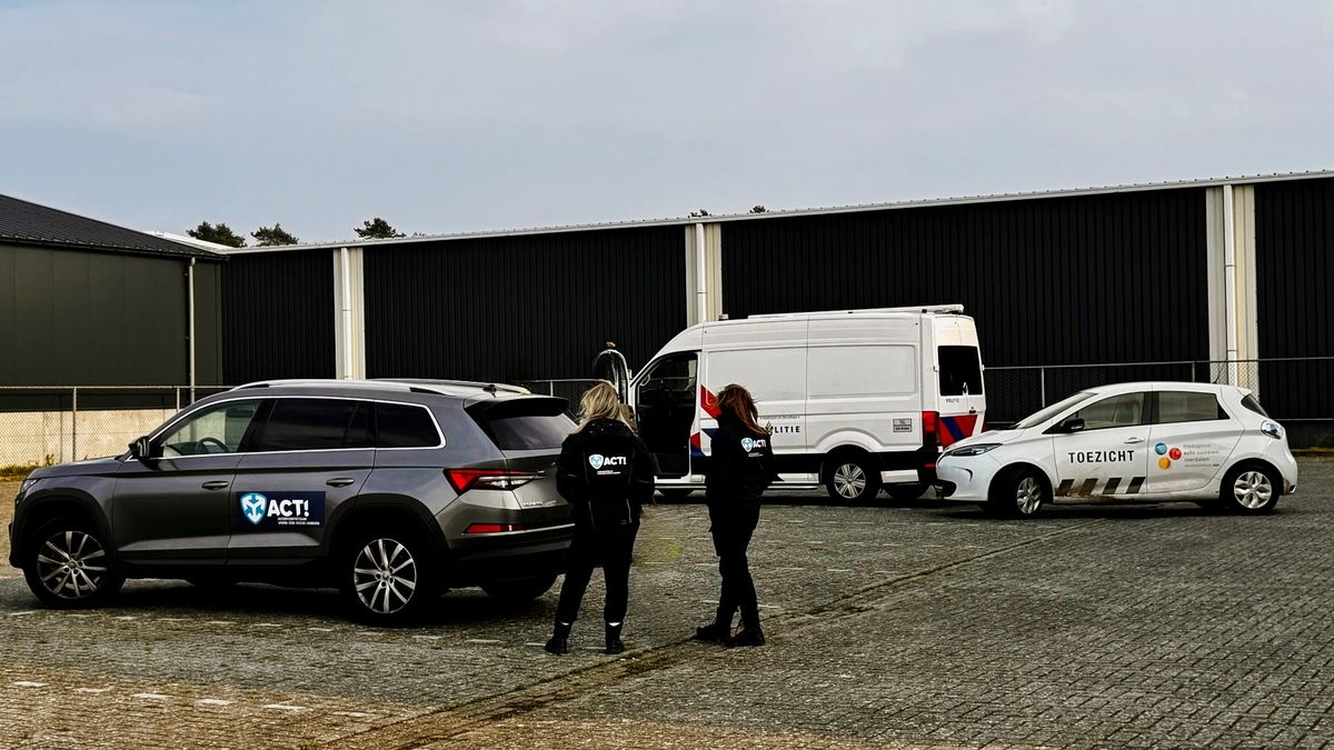 Grote veiligheidscontrole in Herkenbosch
