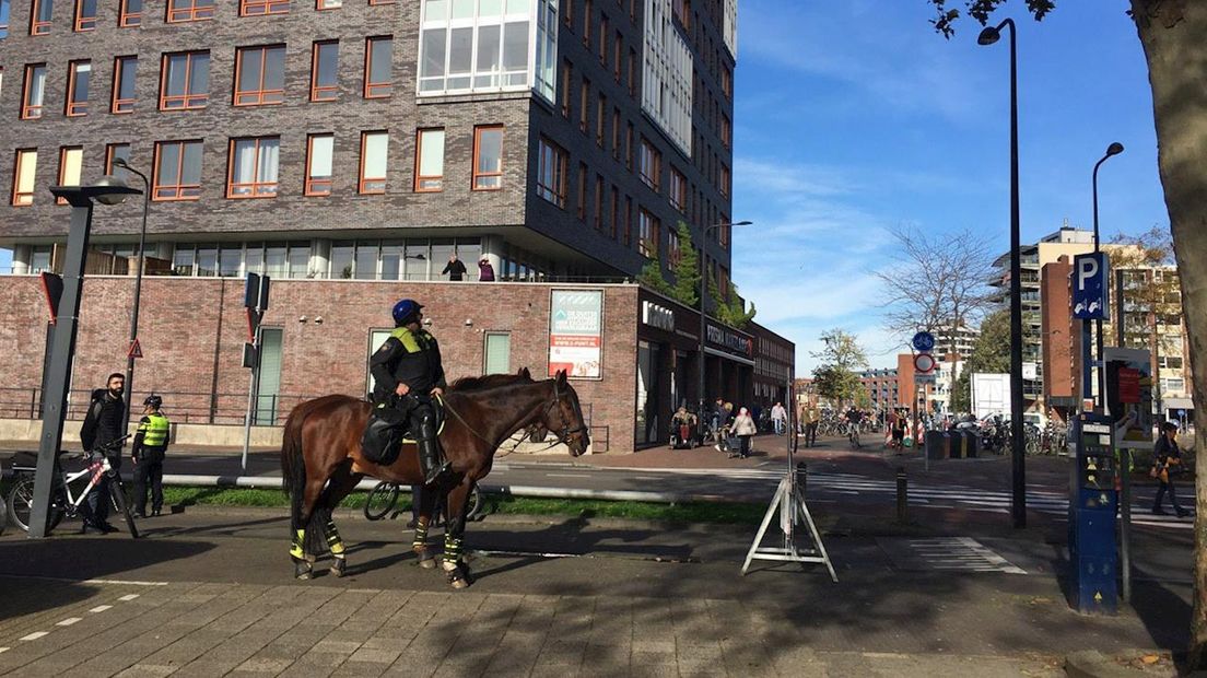 Demonstratie Rechts in Verzet in Enschede