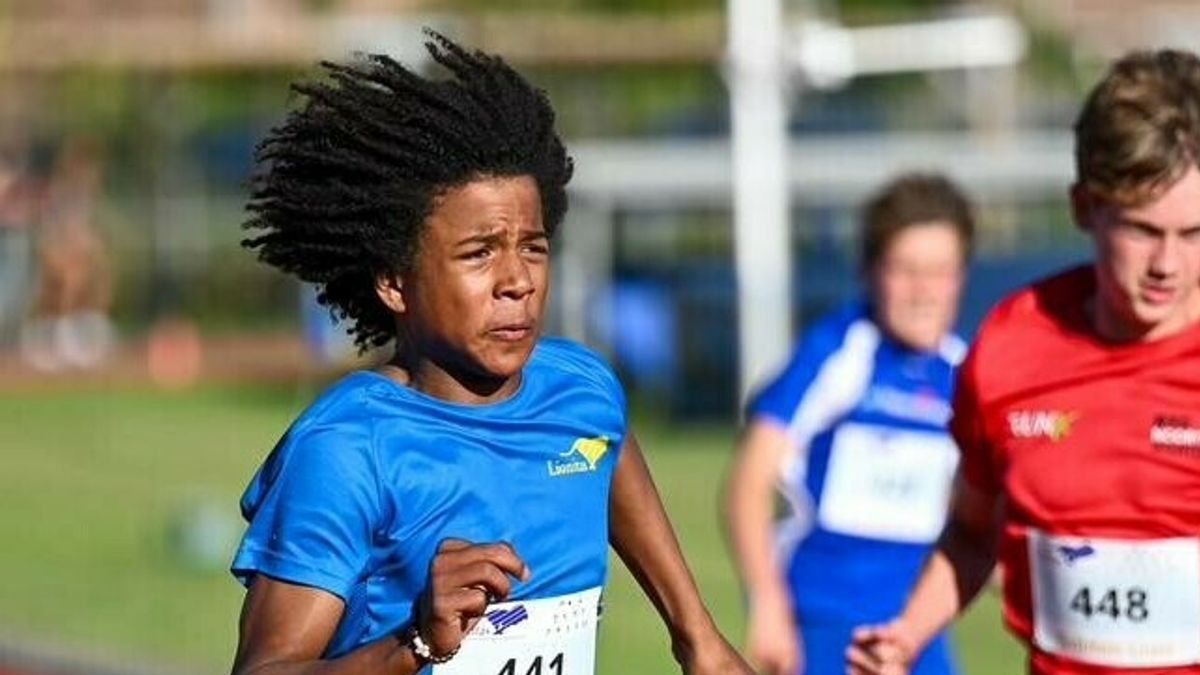 Usain Bolt is bang voor Nigel (14) uit Leeuwarden: "You're gonna beat my record"