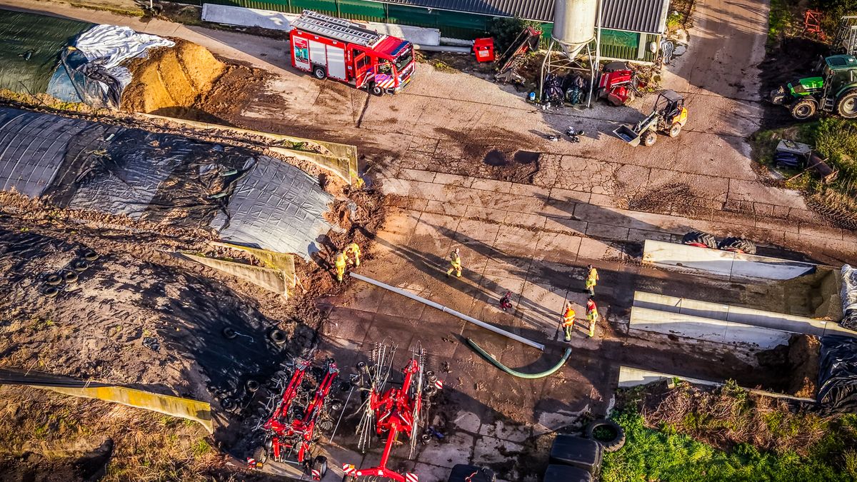 Giftig gas vrijgekomen in Haulerwijk, maar geen gevaar voor omwonenden