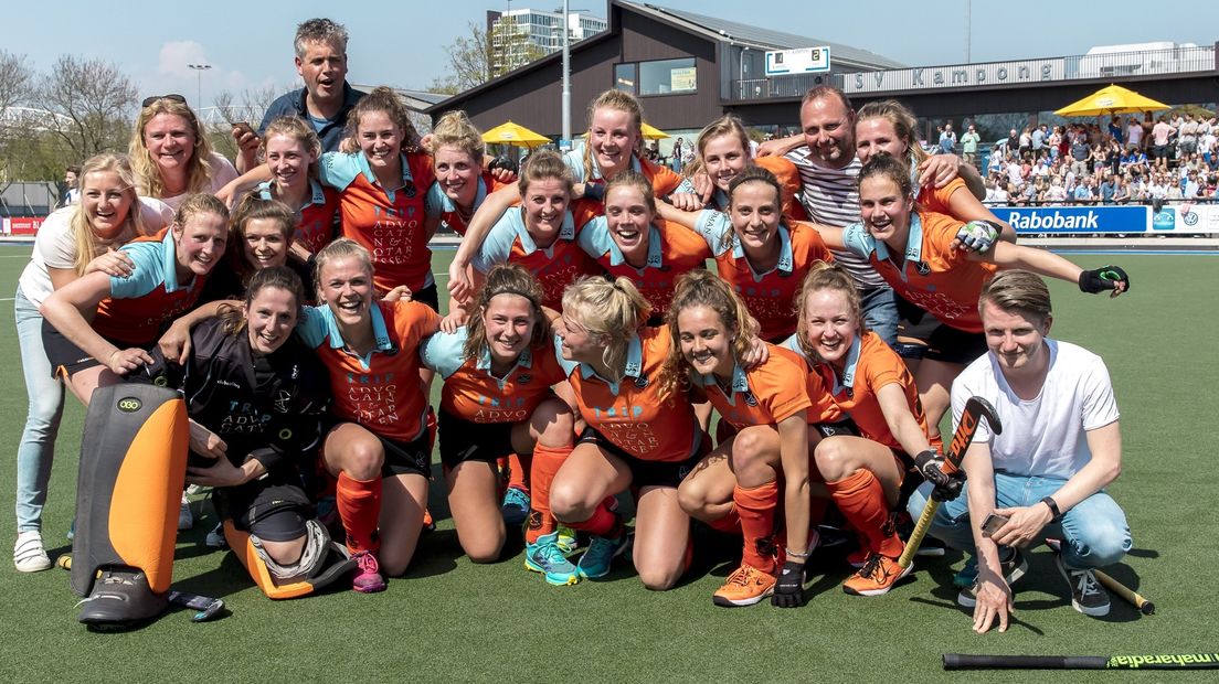 Vreugde bij de selectie van GHHC na het afwenden van directe degradatie