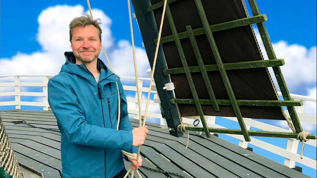 Alexander Bruning is de nieuwe molenaar bij De Korenaer
