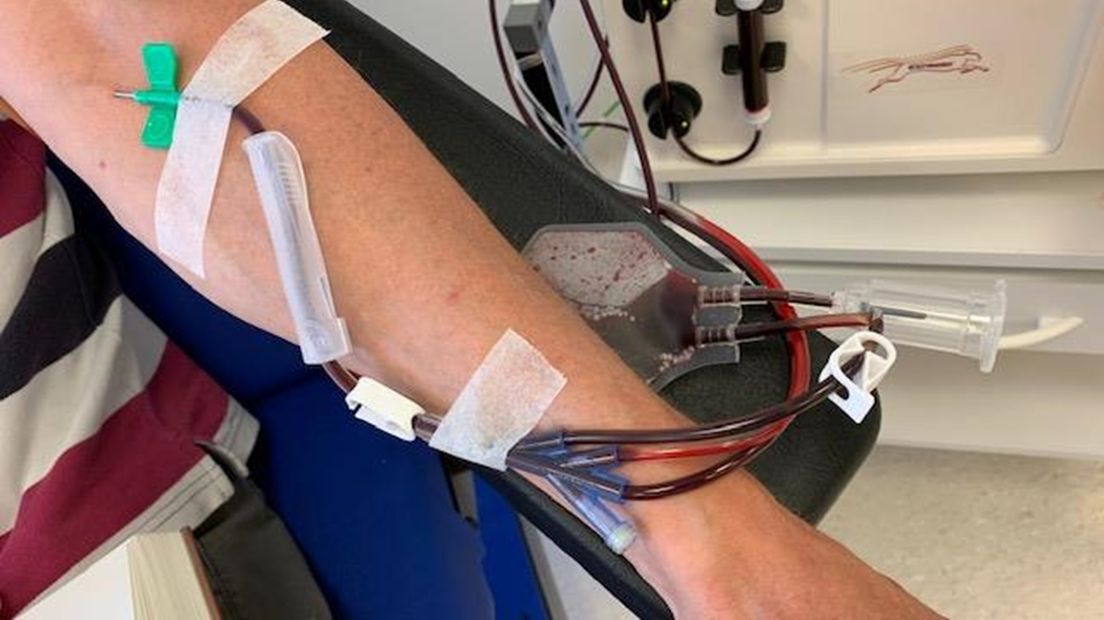 Sanquin Zwolle zamelt bloedplasma in voor corona medicijn