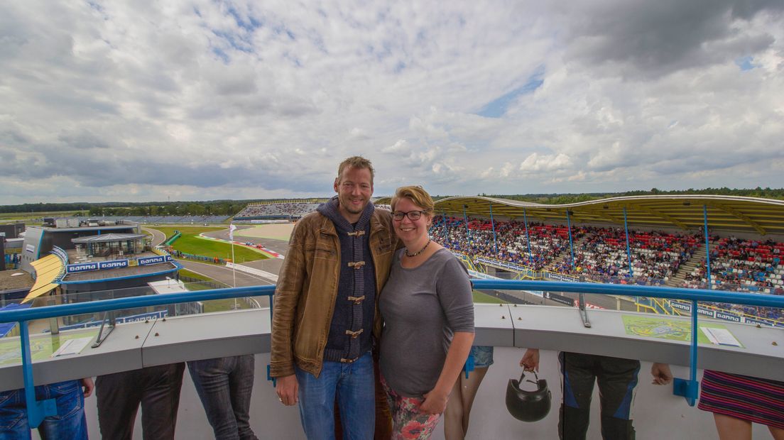 Het mooiste plekkie van Peter en Jeanine Bults is het TT Circuit