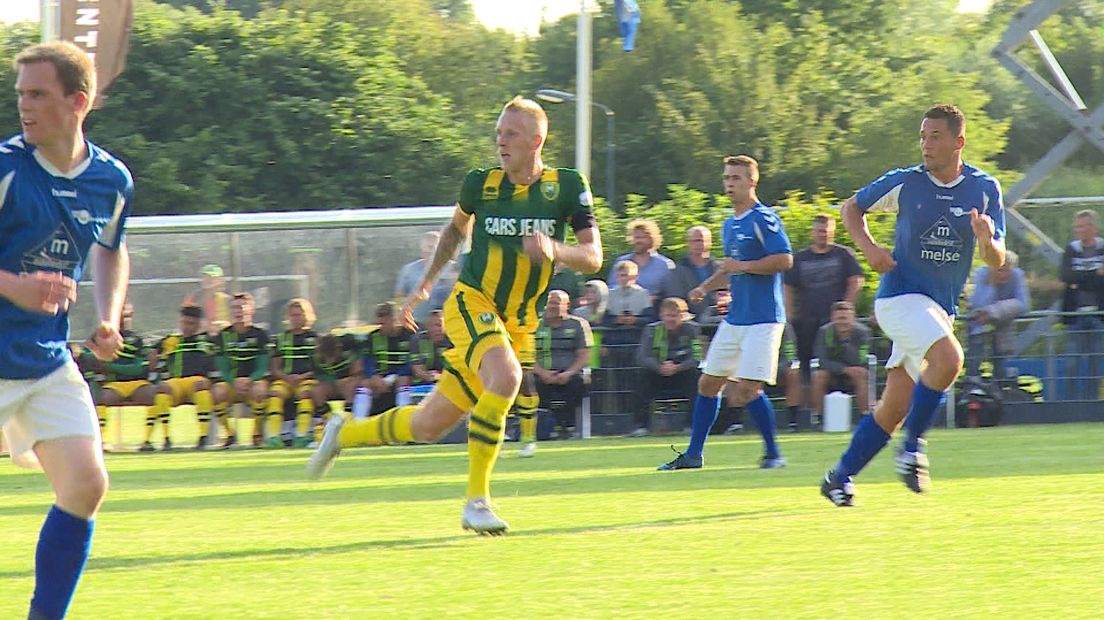 Veel publiek maar geen goal voor Serooskerke