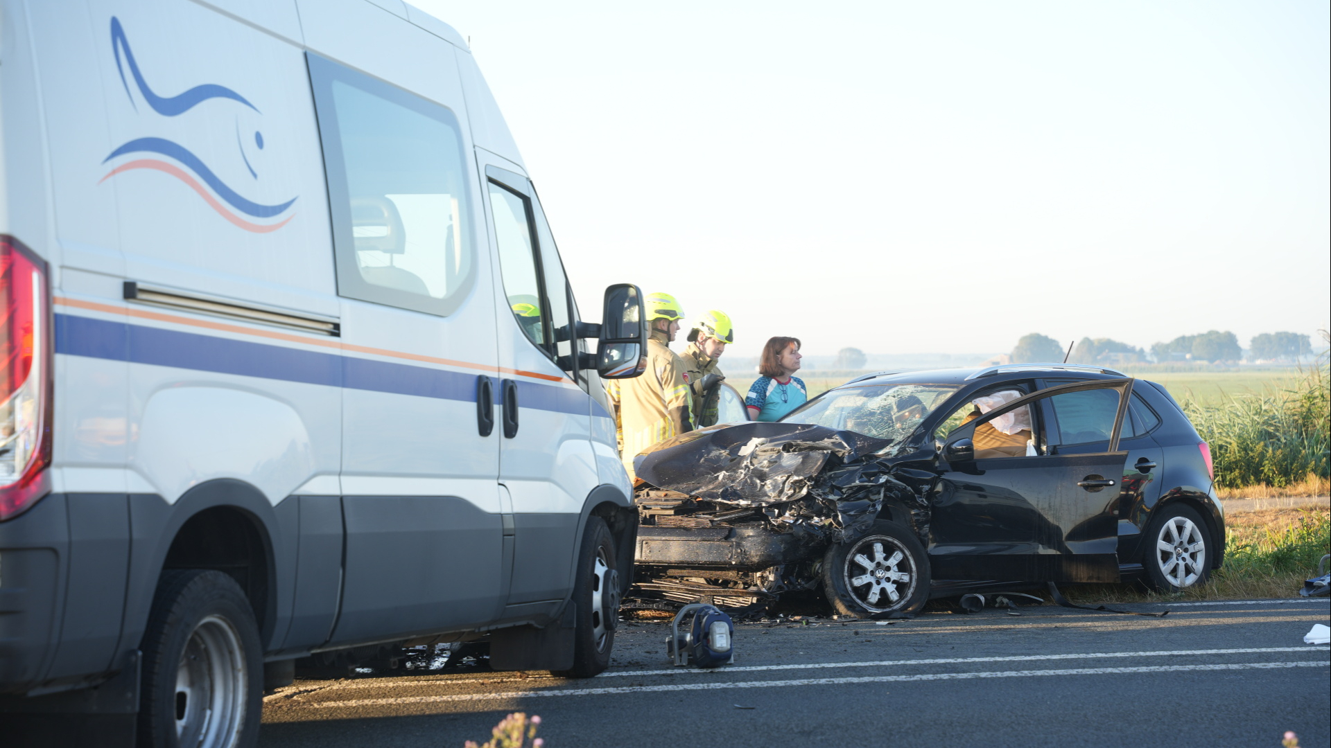 Politie zoekt belangrijke getuige na zwaar ongeluk Bunschoten