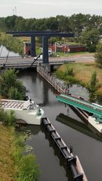 Spoorbrug naar Duitsland klaar
